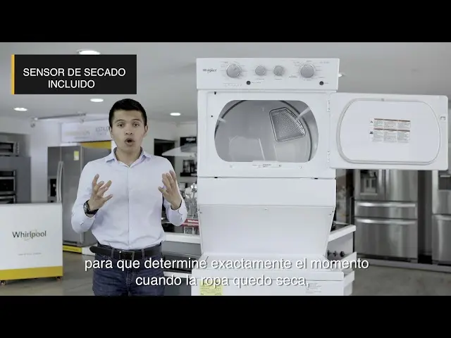 como instalar lavadora secadora whirlpool - Cómo debe ir el ducto de la secadora