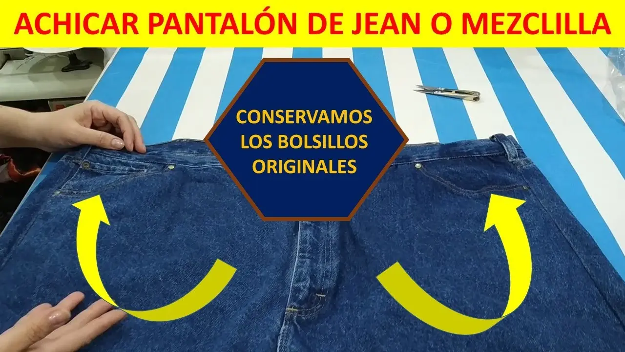 como achicar un jean en el lavarropas - Cómo encoger jeans sin lavadora