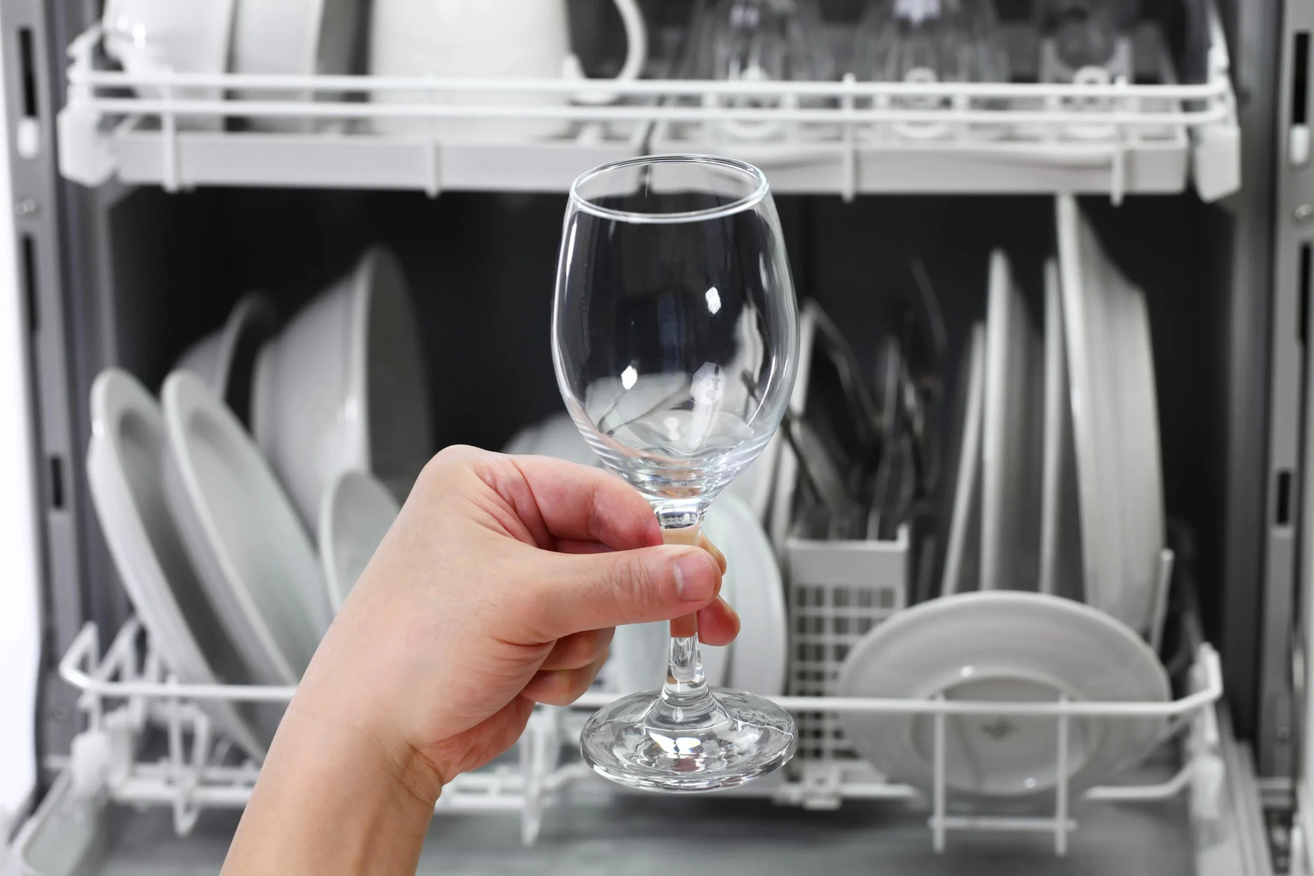como quitar las manchas blancas de los vasos del lavavajillas - Cómo quitar las manchas blancas del vidrio