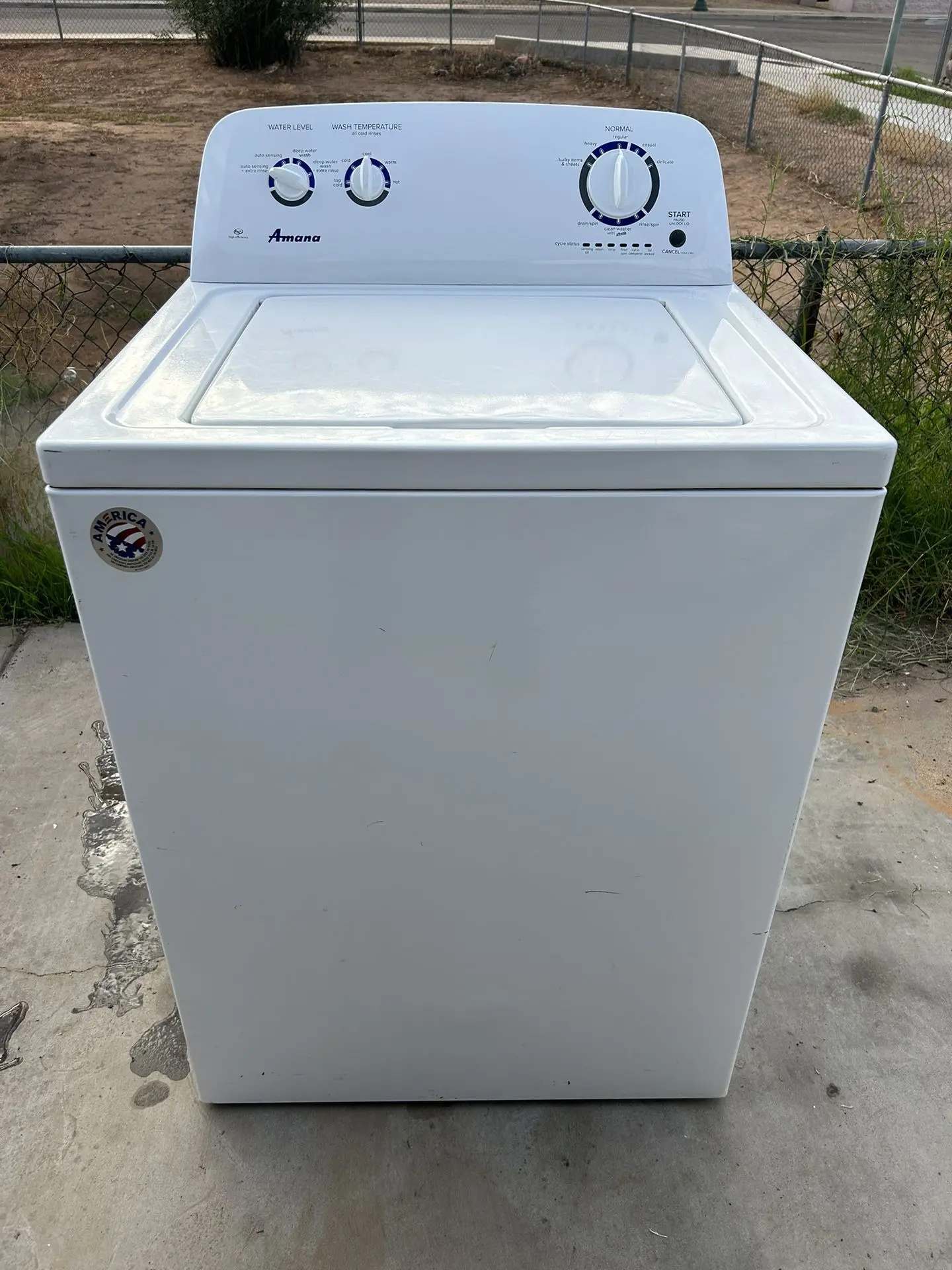 lavadora amana - Cómo sacar el agua de la lavadora amaña