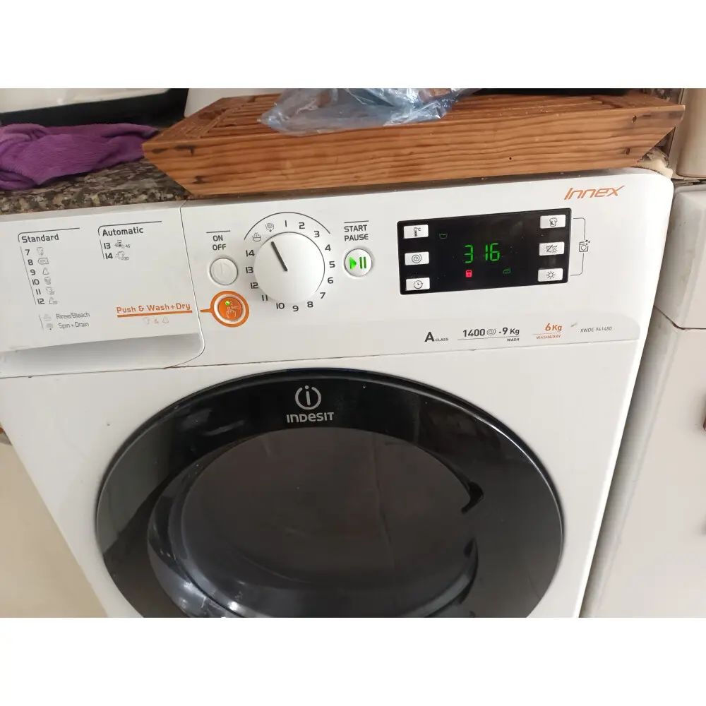 indesit lavadora secadora manual - Cómo se reinicia una lavadora Indesit