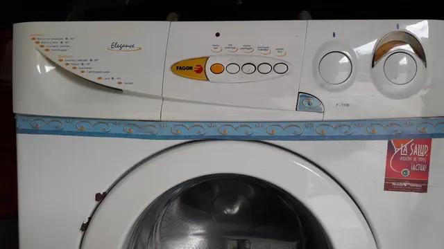 instrucciones lavadora fagor antigua - Cómo se resetea una lavadora fensa