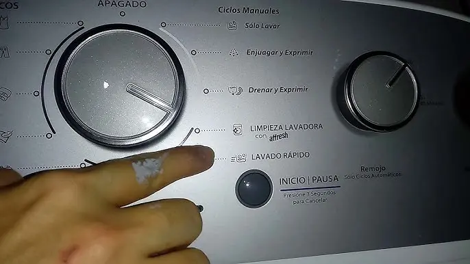 lavado rapido lavadora whirlpool - Qué es lavado express en la lavadora Whirlpool