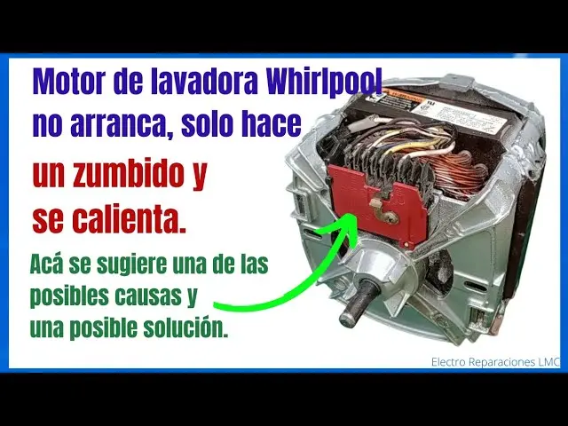 consumo motor lavadora - Qué potencia tiene un motor de lavarropas automatico