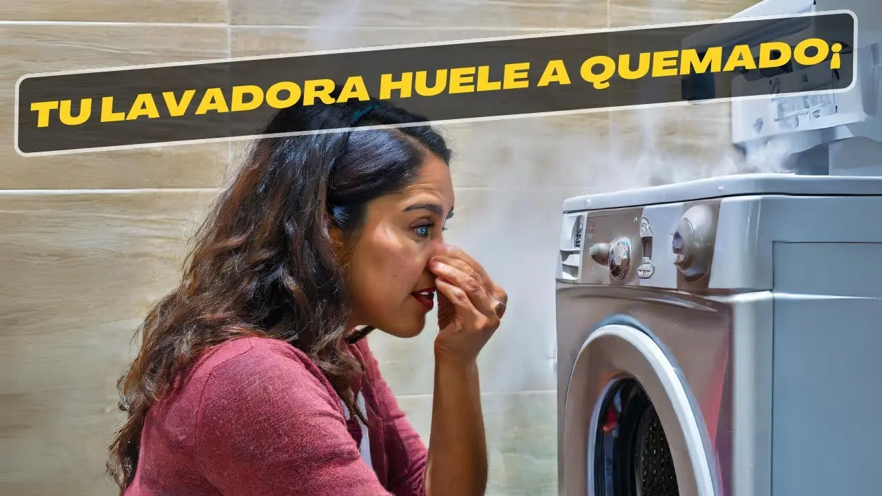 lavadora huele a goma quemada - Qué significa cuando te llega un olor a quemado