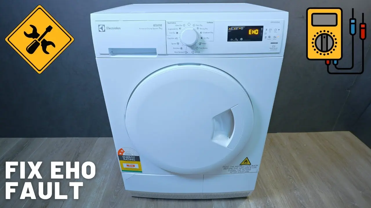 fallo eho secadora electrolux - Qué significa h0 en la lavadora