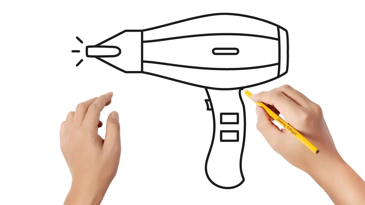 dibujo de secador de pelo para hacer en patch aplicado - Qué tipo de tela se usa para hacer parches